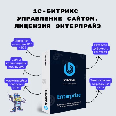 1С-Битрикс: Управление сайтом. Лицензия Энтерпрайз - купить в Емельяново